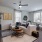 Living room and dining room